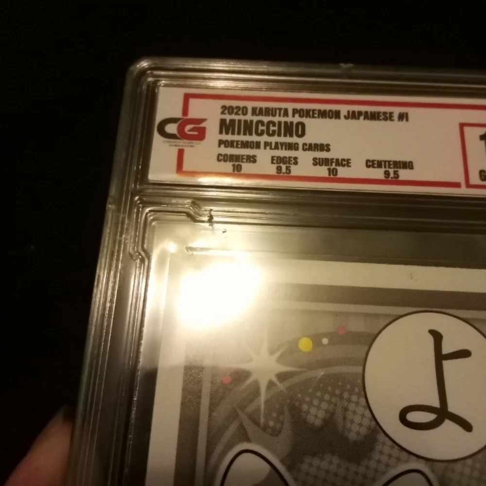 Pokemon 2020 Minccino Karuta Japanese #1 CG 10 Gem Mint